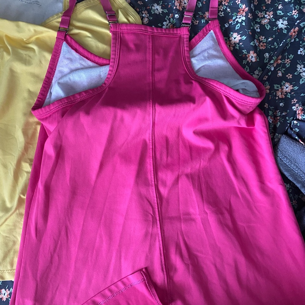 The North Face Pink and Yellow Women's Tops - Picture 4 of 5